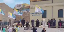Papa Leone XIV lascia Lampedusa, le immagini