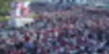 Migliaia in piazza a Oslo per festeggiare la vittoria della Norvegia