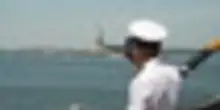 Nave Amerigo Vespucci a New York, la spettacolare parata sull'Hudson