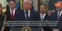 Trump: Putin vuole finire la guerra, ne parler&ograve; alla Nato