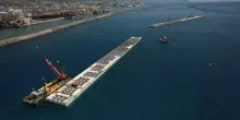 Posato il 26^ cassone della Diga Foranea di Genova