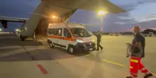 Aeronautica Militare, trasporto d'urgenza per paziente da Napoli a Bergamo