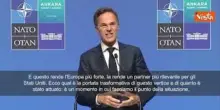 Il giornalista danese a Rutte (Nato): Trump vuole la Groenlandia e Lei non dice nulla?