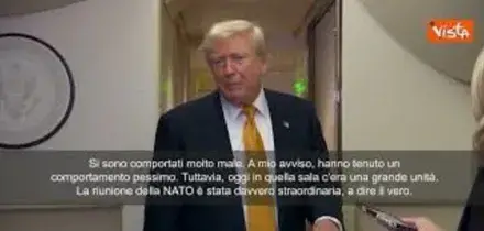 Trump: Ho avuto problemi con la Spagna, ma &egrave; tornata in carreggiata spendendo molto per Nato