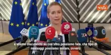 Kallas: Lo Stretto di Hormuz deve restare aperto e senza pedaggi