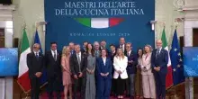 Dieci "Maestri dell'Arte della Cucina Italiana" premiati a Palazzo Chigi