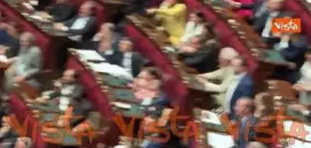 Legge elettorale, Donzelli interviene in Aula alla Camera, le proteste dai banchi del Centrosinistra