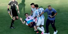 Spagna-Argentina finisce in rissa. La (presunta) provocazione a Messi e Paredes furioso | VIDEO