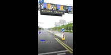 Smart road, Shanghai introduce le barriere mobili intelligenti