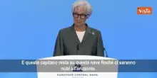 Lagarde (Bce): Non me ne vado prima del 2027, con le nubi il capitano resta sulla nave