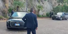 Palermo,il presidente Mattarella alla cerimonia per riapertura Castello Utveggio