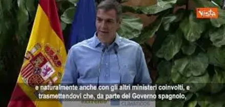 Emergenza incendi Spagna, Sanchez: Serve patto di Stato per proteggere il futuro dei cittadini