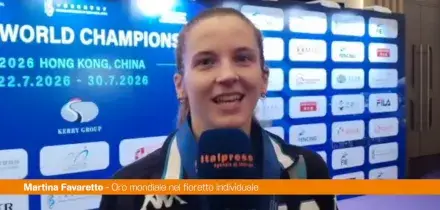 Favaretto "Volevo tanto questo oro, sensazione indescrivibile"