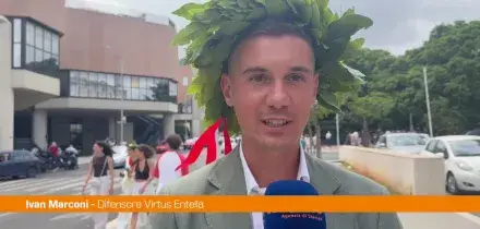 Il calciatore Marconi si laurea all'Universit&agrave; di Palermo "Un bel traguardo"