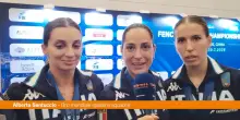 Spadiste azzurre al settimo cielo "Era tanto che inseguivamo questo oro"