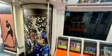 Atac, &ldquo;Tra sport e trasporto&rdquo; la mostra di foto nei vagoni della metro A