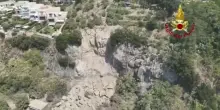 Terremoto Campi Flegrei, ricognizione aerea dei vigili del fuoco con i droni