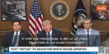 Disarmo Hamas, Trump: Israele &egrave; molto contento. Ci saranno alti e bassi, ma &egrave; una svolta