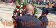 Il feretro di Baresi lascia la Basilica di Sant'Ambrogio, a Milano
