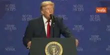 Trump: Melania Odia quando imito atlete trans, ha fatto film numero uno dell'anno