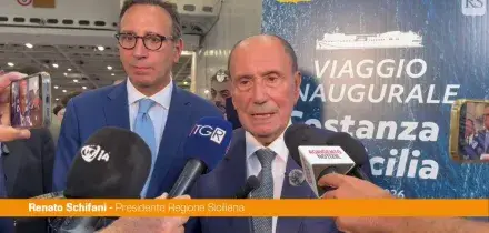 Inaugurato traghetto Costanza I di Sicilia, Schifani "Mantenuto impegni presi"