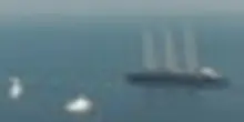 A Capri i 220 metri del pi&ugrave; grande yacht a vela del mondo