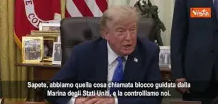 Trump su Iran: La guerra finir&agrave; molto presto, Stretto di Hormuz aperto adesso