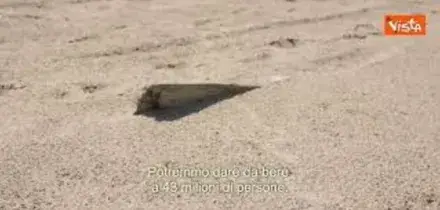 Bonelli pianta l'ombrellone nel letto del fiume Po: Un disastro, i nostri fiumi si prosciugano