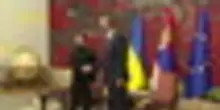 Zelensky in Serbia, accolto a Palazzo presidenziale da Vucic