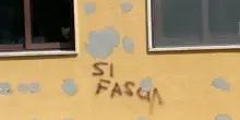 Pisa, allucinazioni a sinistra. Vedono scritte fasciste, ma sono i segni del cantiere