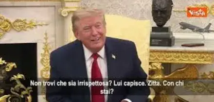 Trump attacca giornalista della Cnn: Stai zitta diffondi fake news