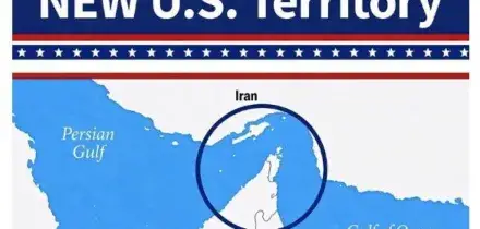 Trump posta la mappa di Hormuz: "Nuovo territorio Usa". E l'Iran risponde