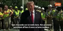 Trump: Vado d'accordo con Kim Jong-Un, ha 57 armi nucleari molto potenti
