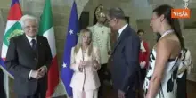 Mattarella e Meloni accolgono delegazioni straniere ai Giochi del Mediterraneo a Taranto