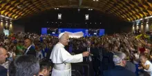 Papa Leone al Meeting &ldquo;E' l'ora della responsabilit&agrave;, servono pionieri coraggiosi&rdquo;