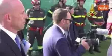 Vigili del Fuoco ad Amatrice per la commemorazione dei 10 anni dal sisma
