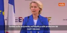 Von Der Leyen: Draghi ha tracciato la strada, facciamo dell'Europa un continente che produce