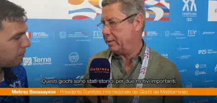 Giochi Mediterraneo, Boussayene "Taranto 2026 lascer&agrave; una importante eredit&agrave;"