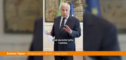 Tajani "Nessun italiano all'estero &egrave; stato lasciato solo"