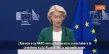 Von Der Leyen: Attacco russo a Lipsia segna escalation, non lo tollereremo