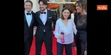 Venezia 83, Stefani (Pres. Veneto) sul Red Carpet con una ragazza autistica Emma Dal Ben