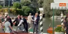 George Clooney arriva al Lido di Venezia per la seconda giornata di Venezia 83
