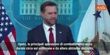 Vance: Guerra con Iran finir&agrave; entro elezioni di met&agrave; mandato? Non la chiamerei guerra