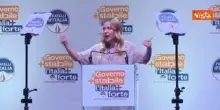 Meloni: Ai tavoli internazionali ci guardavano dicendo: E mo questo quanto dura? Oggi non pi&ugrave;