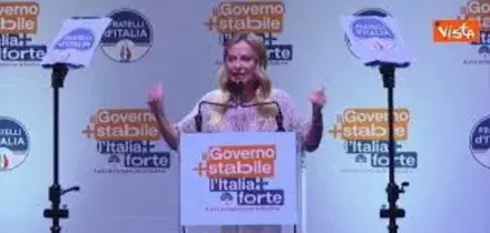 Meloni: Non ho mollato e non lo far&ograve; mai
