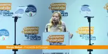 Meloni "Femminicidio esiste, si uccide una donna perch&eacute; vuole essere libera"