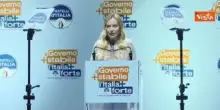Meloni: Sinistra usa da sempre antifascismo come arma distrazione di massa