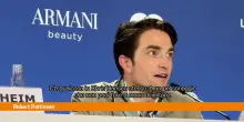 Venezia, Pattinson "Puoi convincerti di qualcosa e poi trasformarla in un'arma"