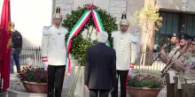 Mattarella depone corona d'alloro per anniversario difesa di Roma