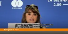 Venezia, Cruz "Spero che i giovani reagiscano alla manipolazione"